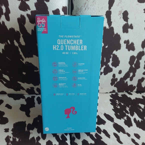 Barbie x Stanley The Original 1959 Barbie 40 oz Tumbler Set NIB - Picture 2 of 4